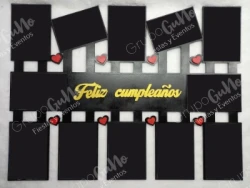 Portaretrato Gigante 12 fotografías 41 x 54 cm